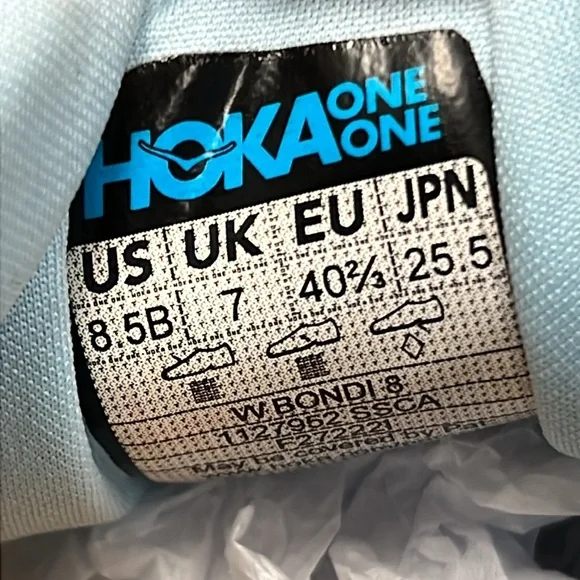 SOLD IN STORE Hoka ONE ONE Bondi 8 “Summer Song” Size 8.5 - Picture 9 of 11